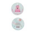 Keyring bag charm - Peach