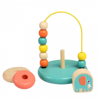 Wild Wonders Mini Bead Loop And Stacker Toy