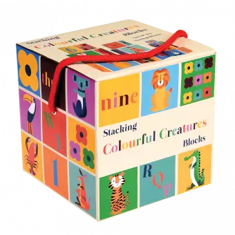 Colourful Creatures Stacking Blocks